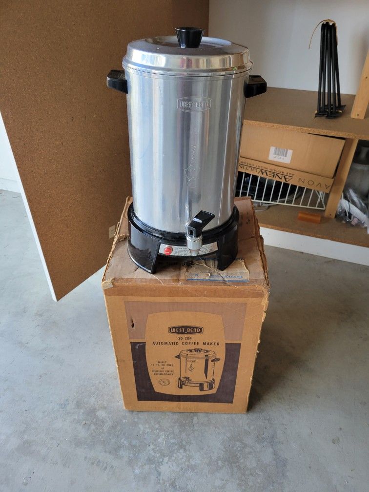 30 Cup West Bend Coffee Maker