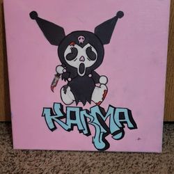 Kuromi Painting