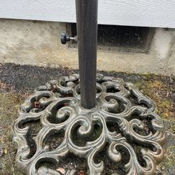 Wrought Iron Free Standing Umbrella Stand