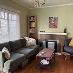 Bookcase, Coffee Table, Hooks, Mirrors $20-$40