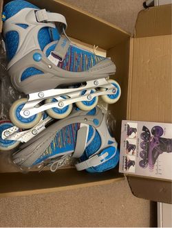 GoneX Rollerblades Adjustable size 4-6
