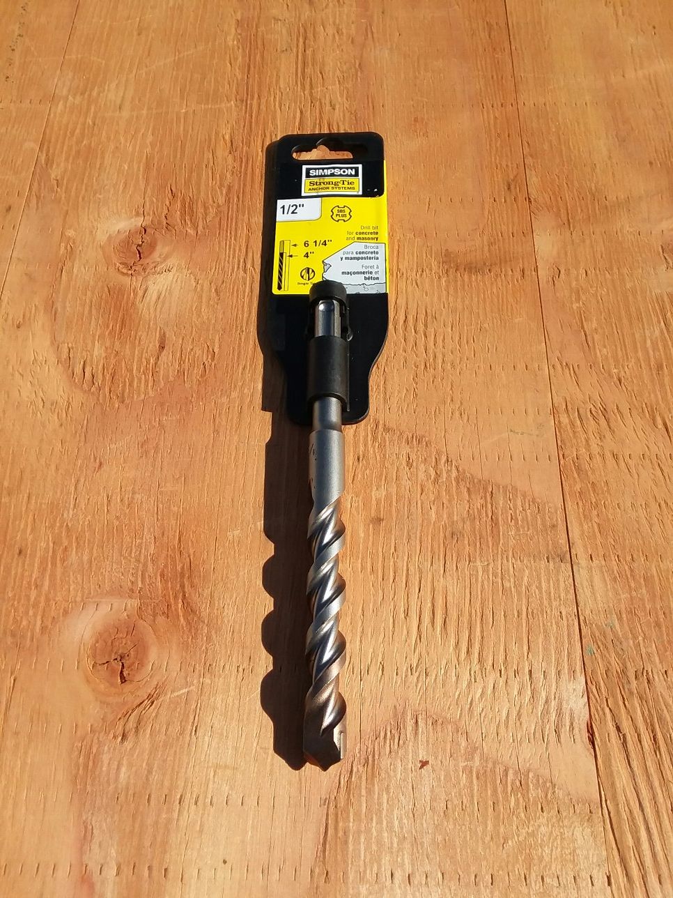 Simpson strong tie 1/2" cement drill bit