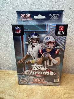 2025 Topps Chrome NFL Hanger
