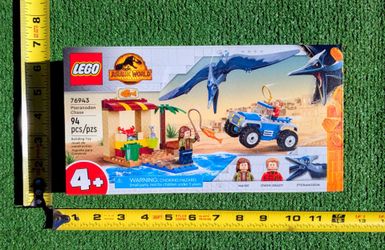 LEGO Jurassic World Dominion Pteranodon Chase Toy Set Dinosaur 76943 NOS 4+ 94Pc