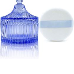 Organic Passion Powders | Luxury Beauty Powder Puffs & Scented Body Powder for Men & Woman (Blue) 