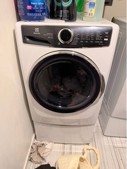 Electrolux Front Load Washer & Dryer Set with Pedestals