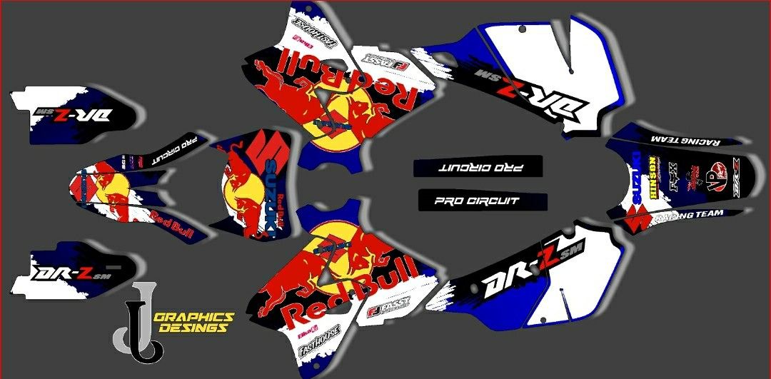 Suzuki Drz400 Graphic Kit 2000 2022