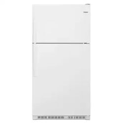 Whirlpool  Top Freezer Refrigerator White 20.5cu