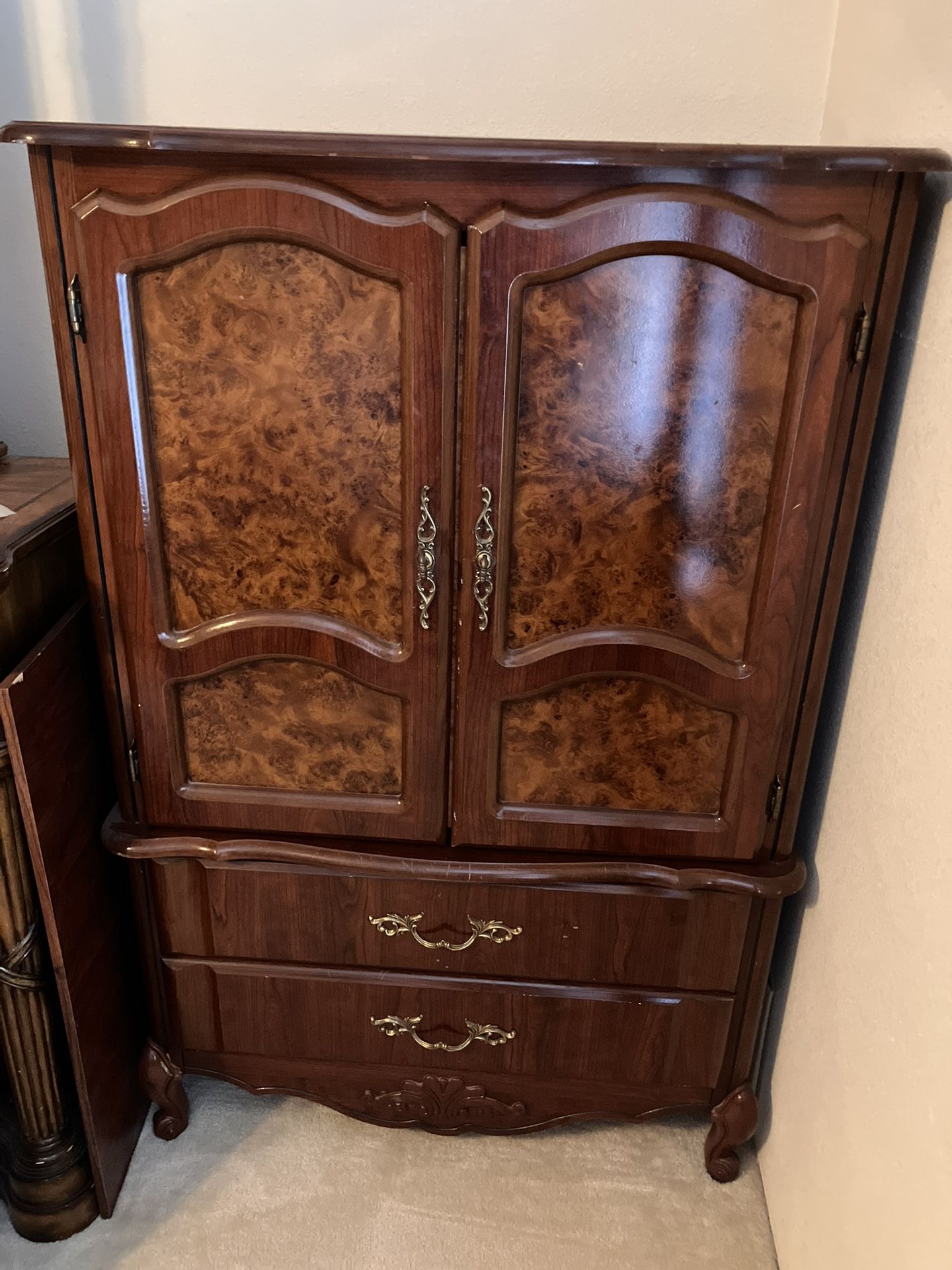 2 Drawer Armoire $175 OBO