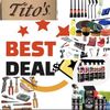 Tito’s Hot Deals 🧰⚒️ 🧼 🧽🛠️