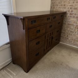 Broyhill furniture Mission style Dresser