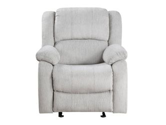 Fairview Gray Glider Reclining Chair