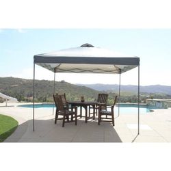 Everbilt 10 ft. x 10 ft. Grey Instant Shade Canopy Pop Up Tent
