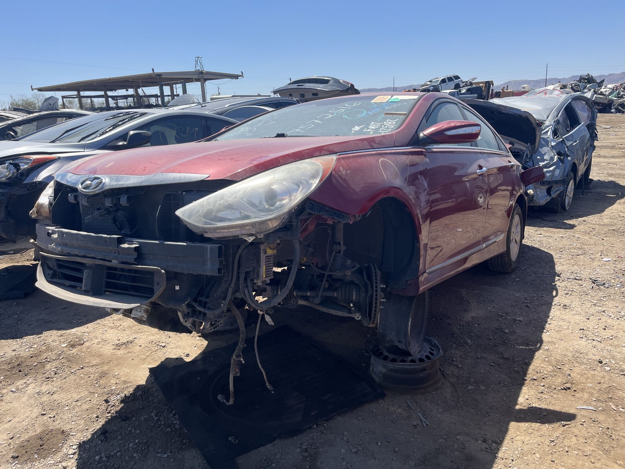 PARTS ONLY 2015 Hyundai Sonata