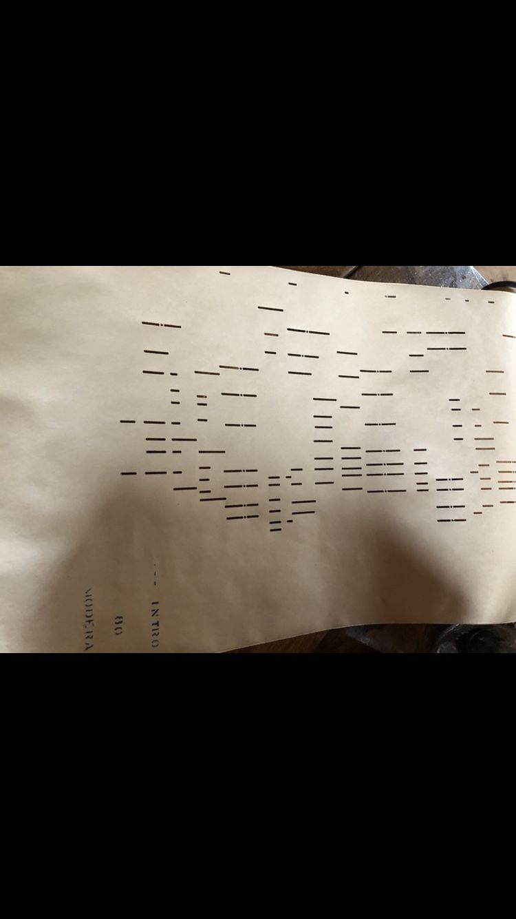 Player Music Word Roll