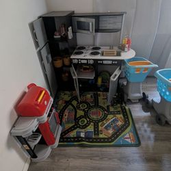 Kids Toys / Kitchen / Play Food / Kids BBQ / Shopping Carts