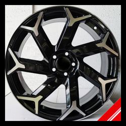 Brand New WEOE-58801
CT2542 FX 18X8.0 5×100 ET40 CB54.1 MACHINED TIPS / GLOSS BLACK Wheels