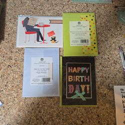 6 Birthday Cards