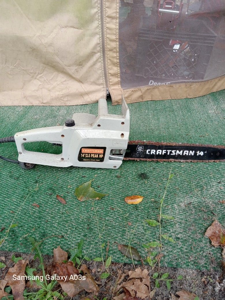 Craftsman Electric Chain Saw