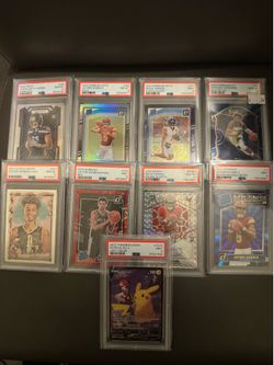 PSA NBA/NFL/Pokemon Slabs