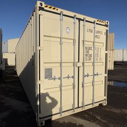 40 FOOT NEW 1-TRIP HC CONTAINER STD SHED,STORAGE,SHIPPING,CONEX 