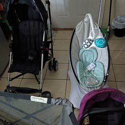 Newborn Car seat,Playpen,Stroller,4moms Swing