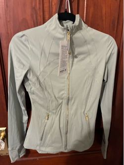 Mint green lululemon define jacket
