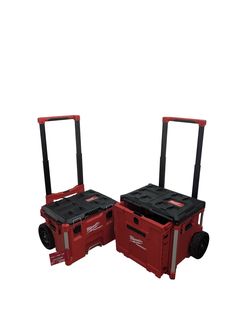 Milwaukee packout rolling drawer and packout rolling box