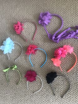 Lot of Girls Headbands Excellent Condition