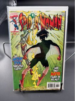Spider-Woman #6 "An Ancient Evil Threatens Earth".  1999 Marvel Comics