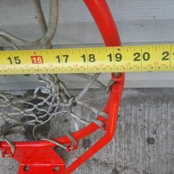 Heavy duty basketball rim - $40