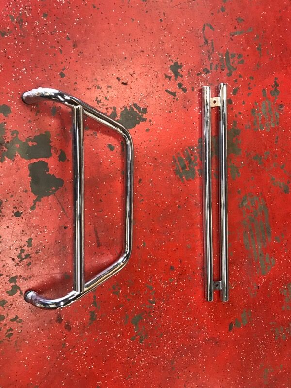 SMART CAR FRONT BUMPER BULL GUARD. NICE CHROME