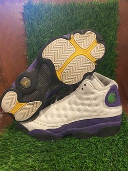 Jordan 13 Retro Lakers Gs Og None