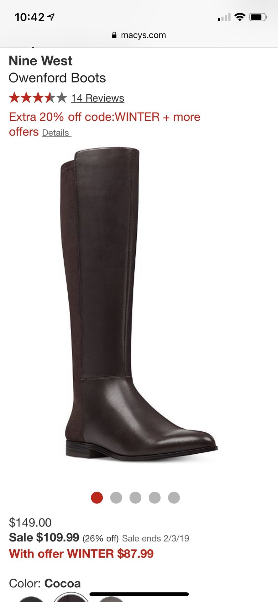 Nine west owenford leather riding boots new arrivals