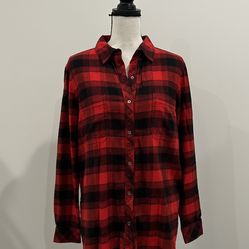 Athleta Plaid Flannel