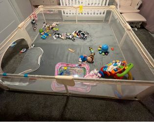ABDTech playpen for babies and toddlers 79x71