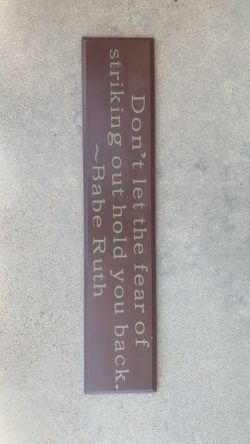 Baseball Sign 