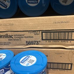 Similac advance liquid formula – unopened – July 2026 expiration