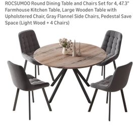 Dining table