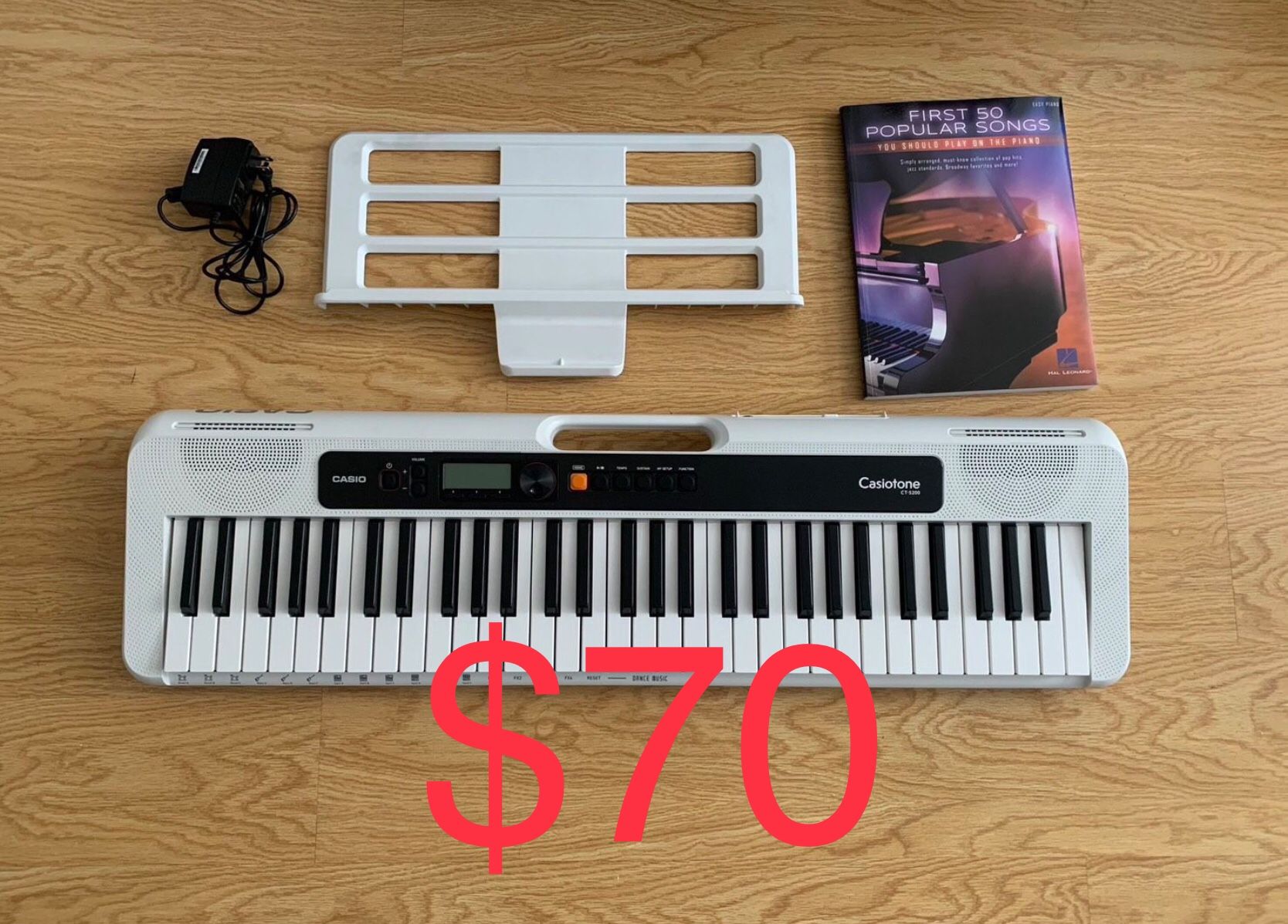 Casio CT-200 Keyboard, $70, Excellent Condition