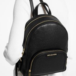 Michael Kors LARGE Pebbled Leather Backpack

