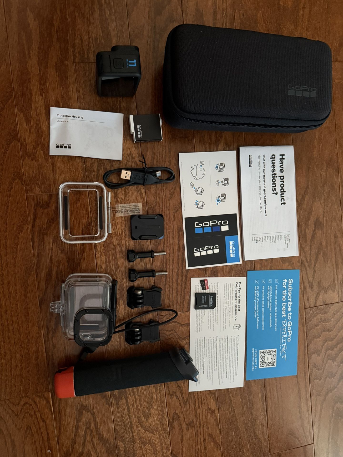 GoPro Hero 11 Black w/1 TB MicroSD Card