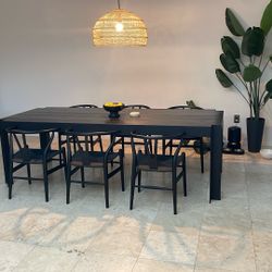 Crate And Barrel Dining Table 