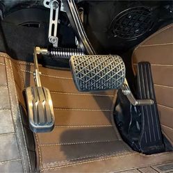 Left Foot Shifting Auxiliary Accelerator Pedal