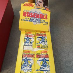 Box 1990 Score Baseball Cards
