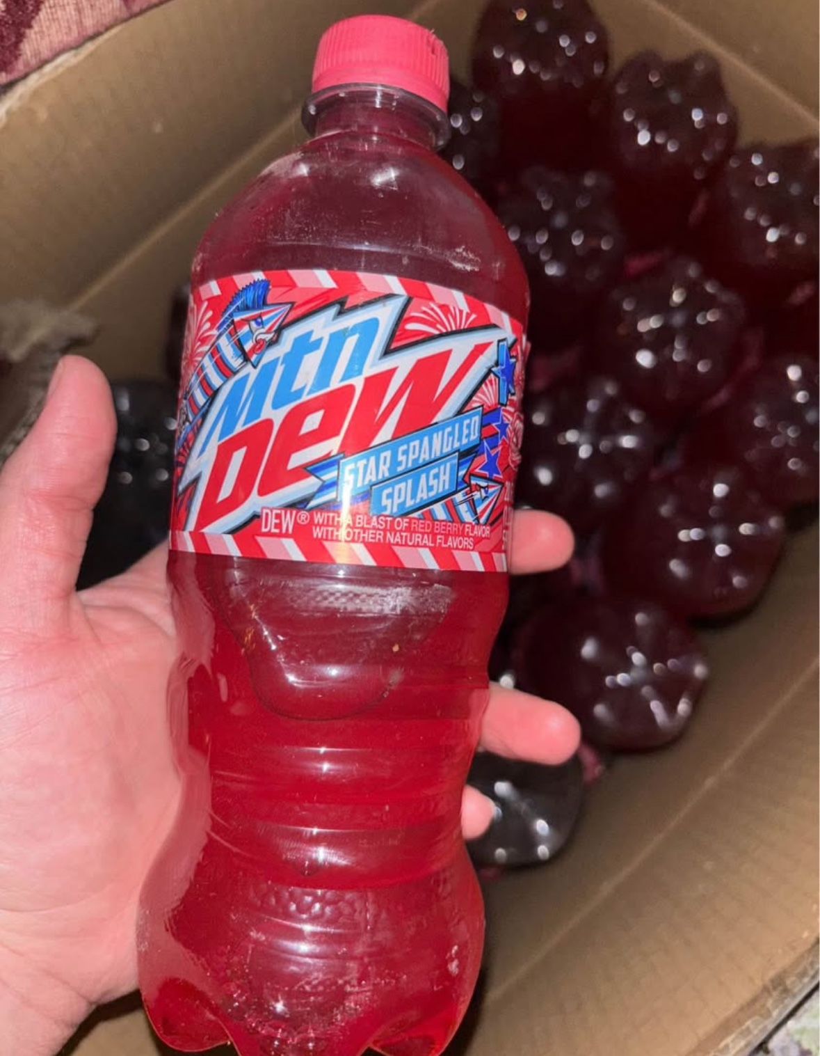 5$ Boxes Of Mountain Dew 