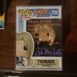 Tsunade Signed Funko Pop