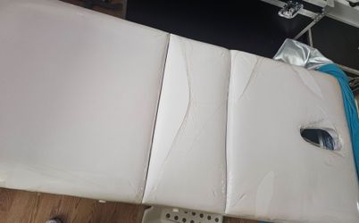 Massage table.