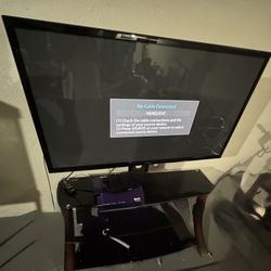 51” flat Screen Tv With Tv Stand