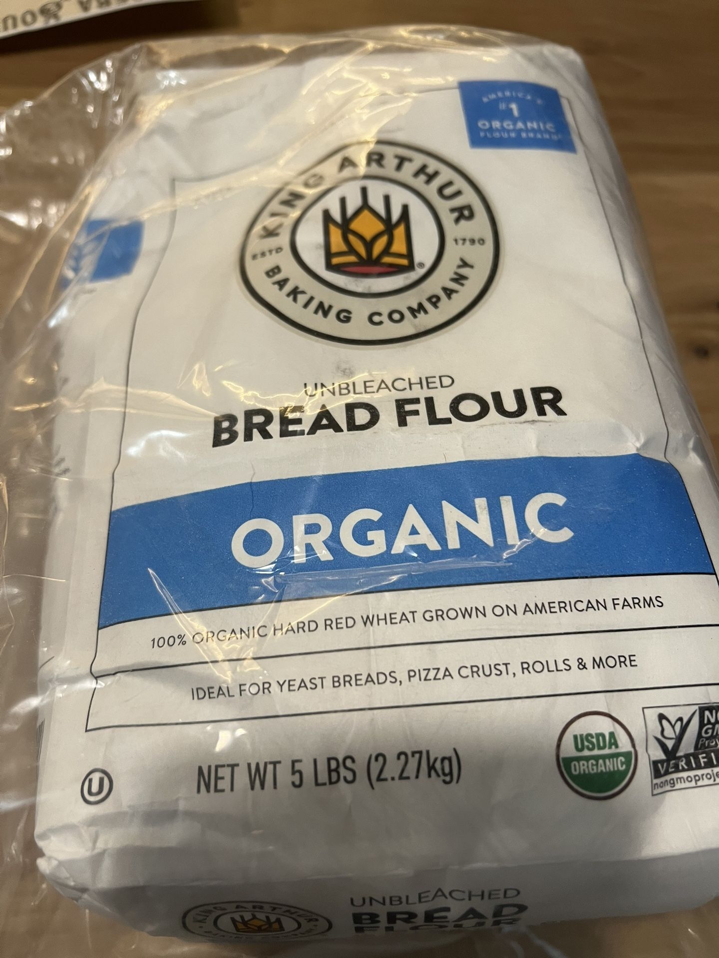 Organic Unbleached Bread Flower